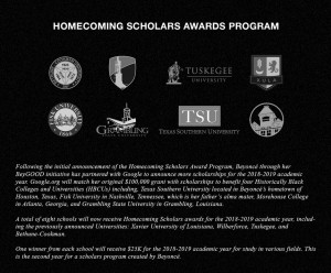 BeyGood HBCU Scholarships