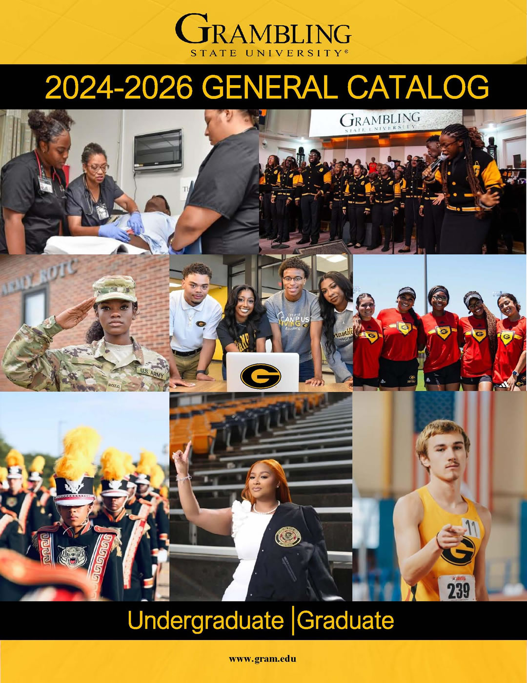 Grambling State University 2024-2026 Undergraduate/Graduate General Catalog Cover