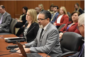 GSU President Gallot at ULS Board Meeting.