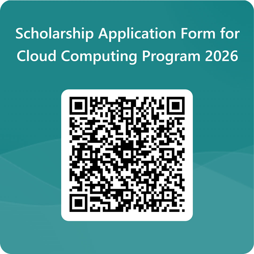 Scholarship Application Form for Cloud Computing Program QR Tag