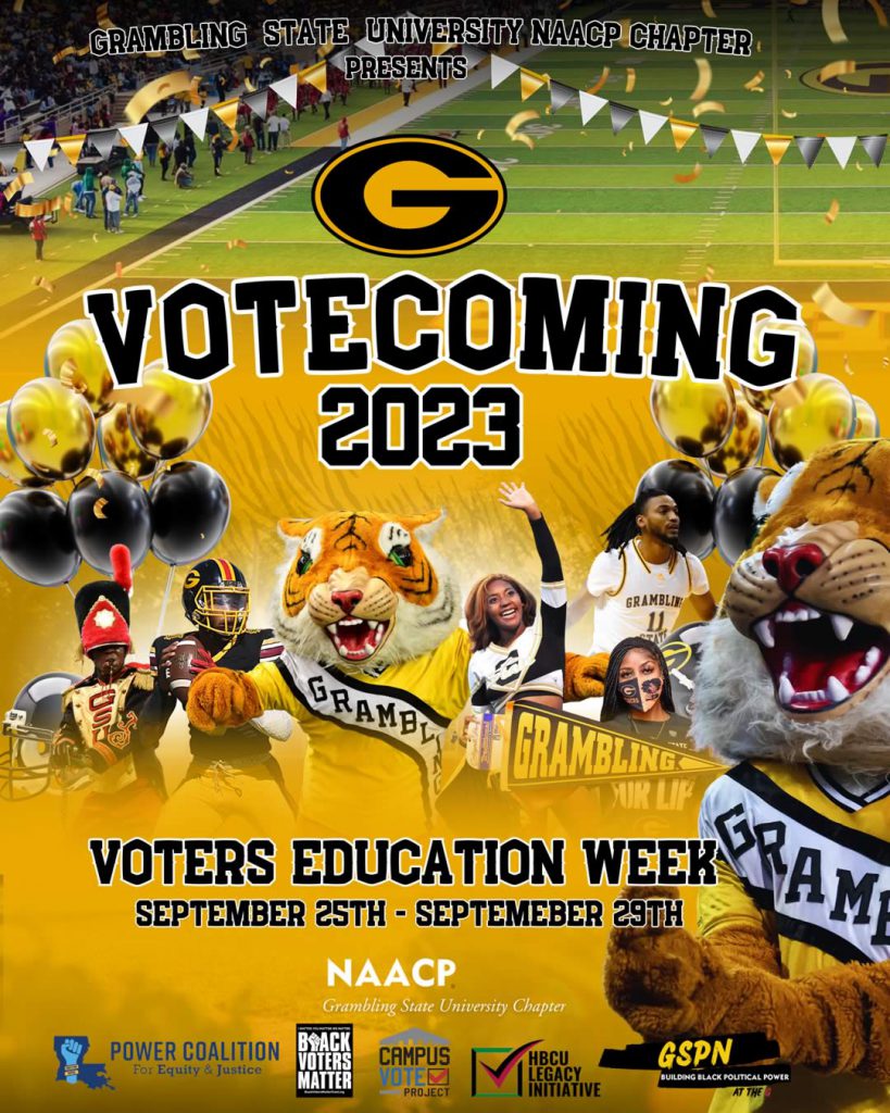 GSU Votecoming 2023 - Voters Education Week Observance Sept. 25-29
