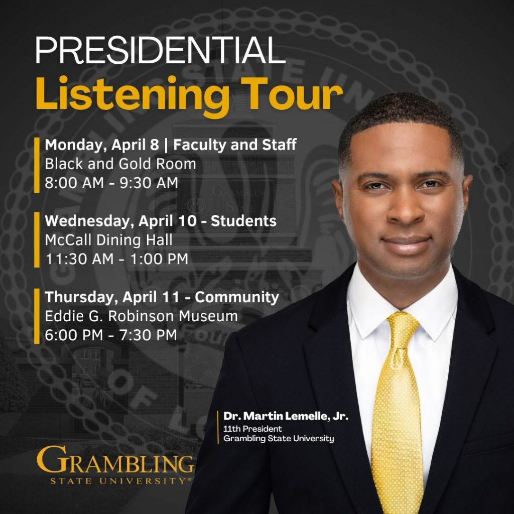 Presidential Listening Tour Flyer