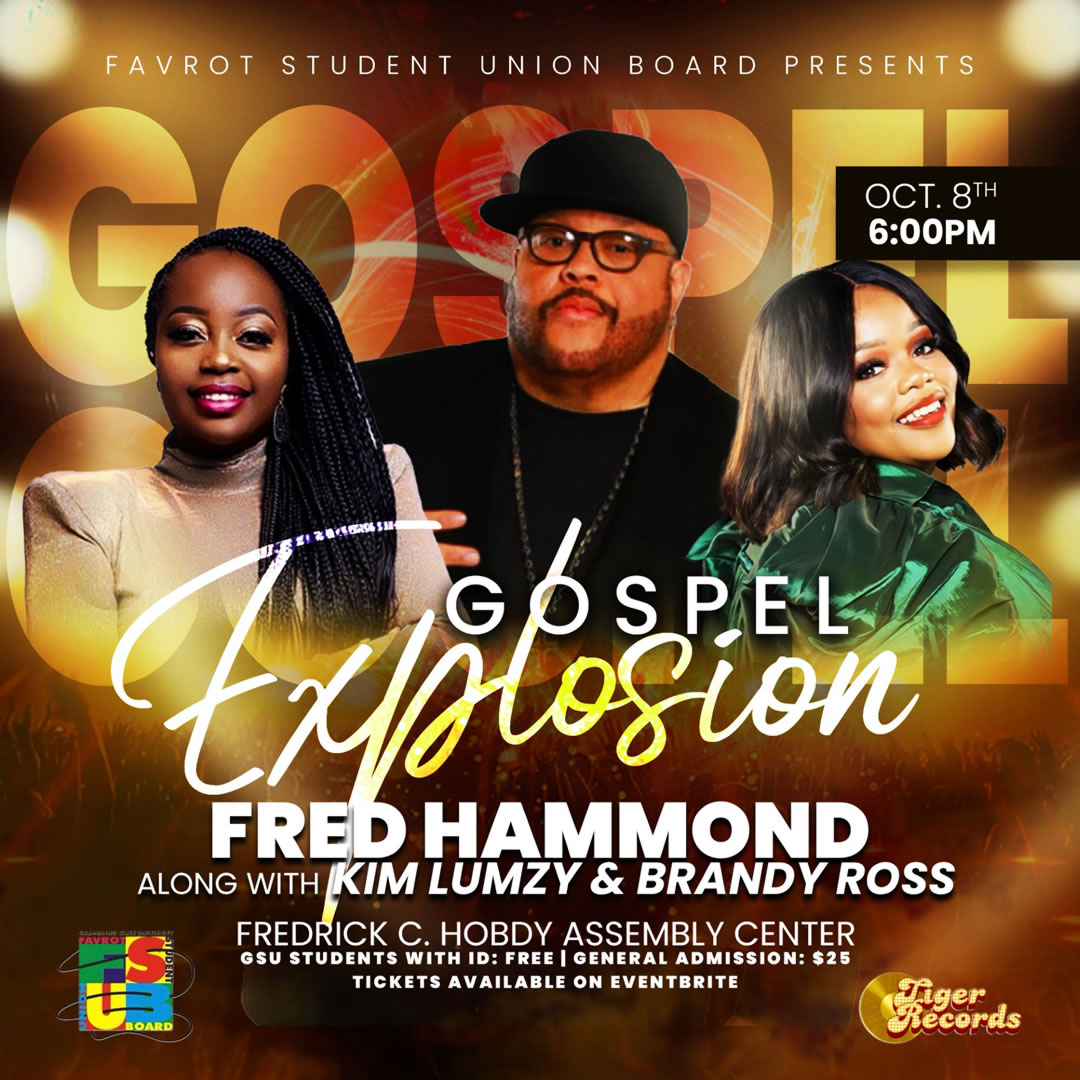 Gospel Explosion, Fredrick C. Hobdy Assembly Center - Sun. Oct 8, 6PM