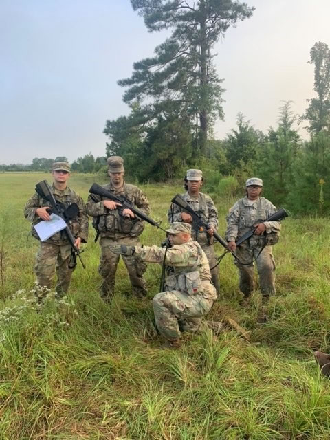 ROTC Training Photo