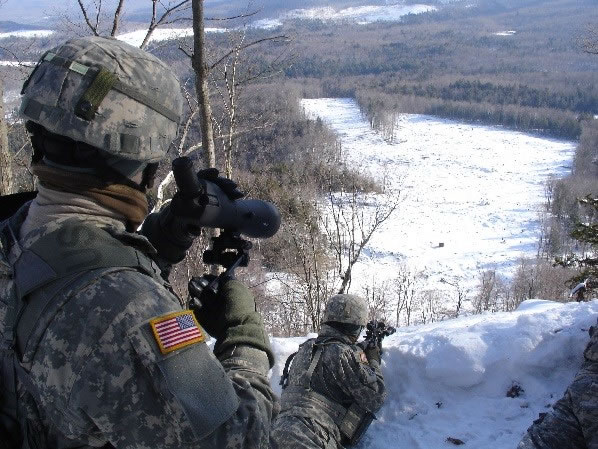 ROTC Training Course Photo 3 - Shooting/Winter