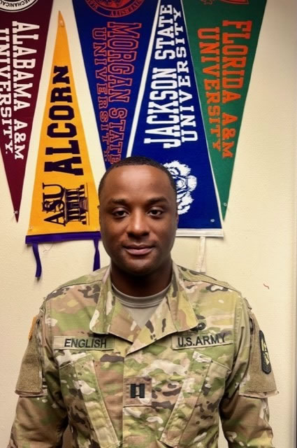 CPT Ketrick English, Assistant Professor of Military Science