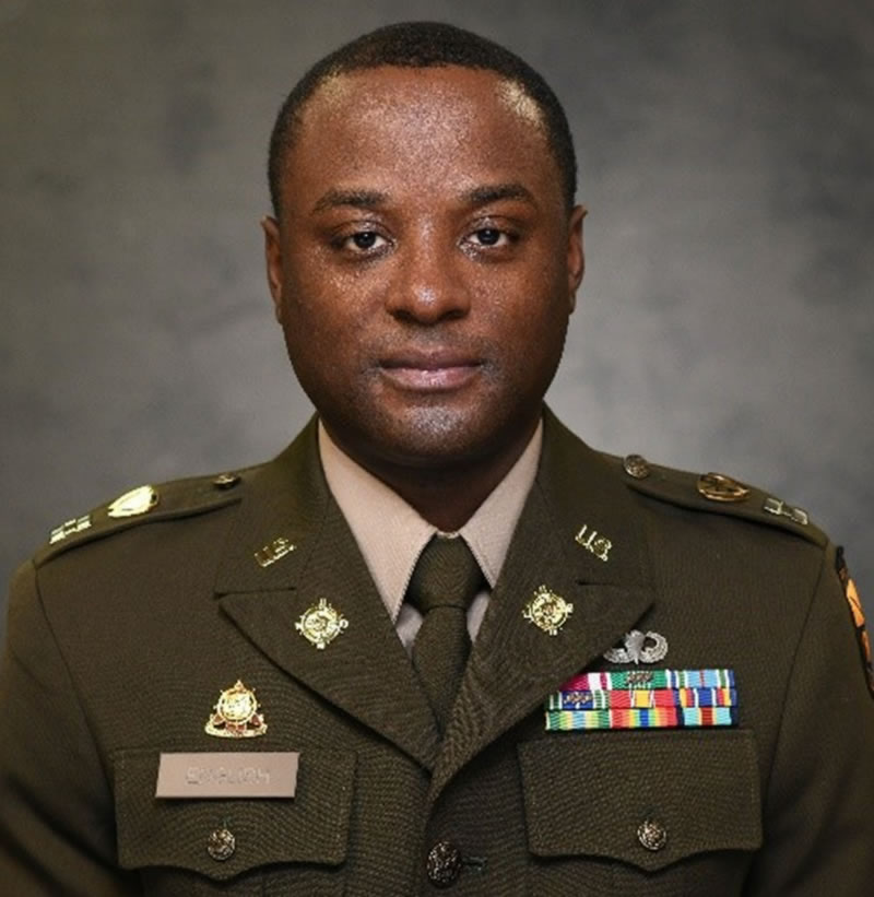 CPT Ketrick English, Assistant Professor of Military Science