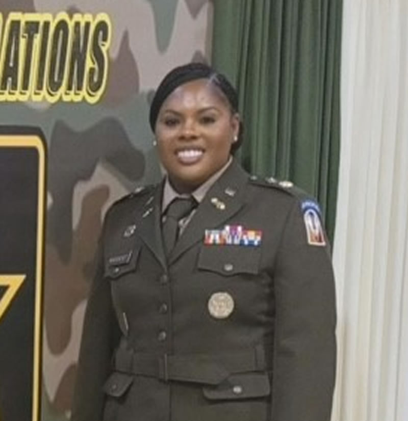 MAJ Reginea Modest – Assistant Professor of Military Science