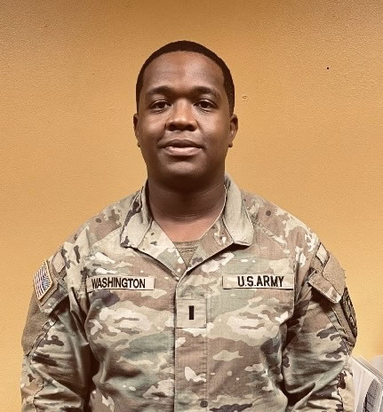 1LT Christian Washington – Assistant Professor of Military Science