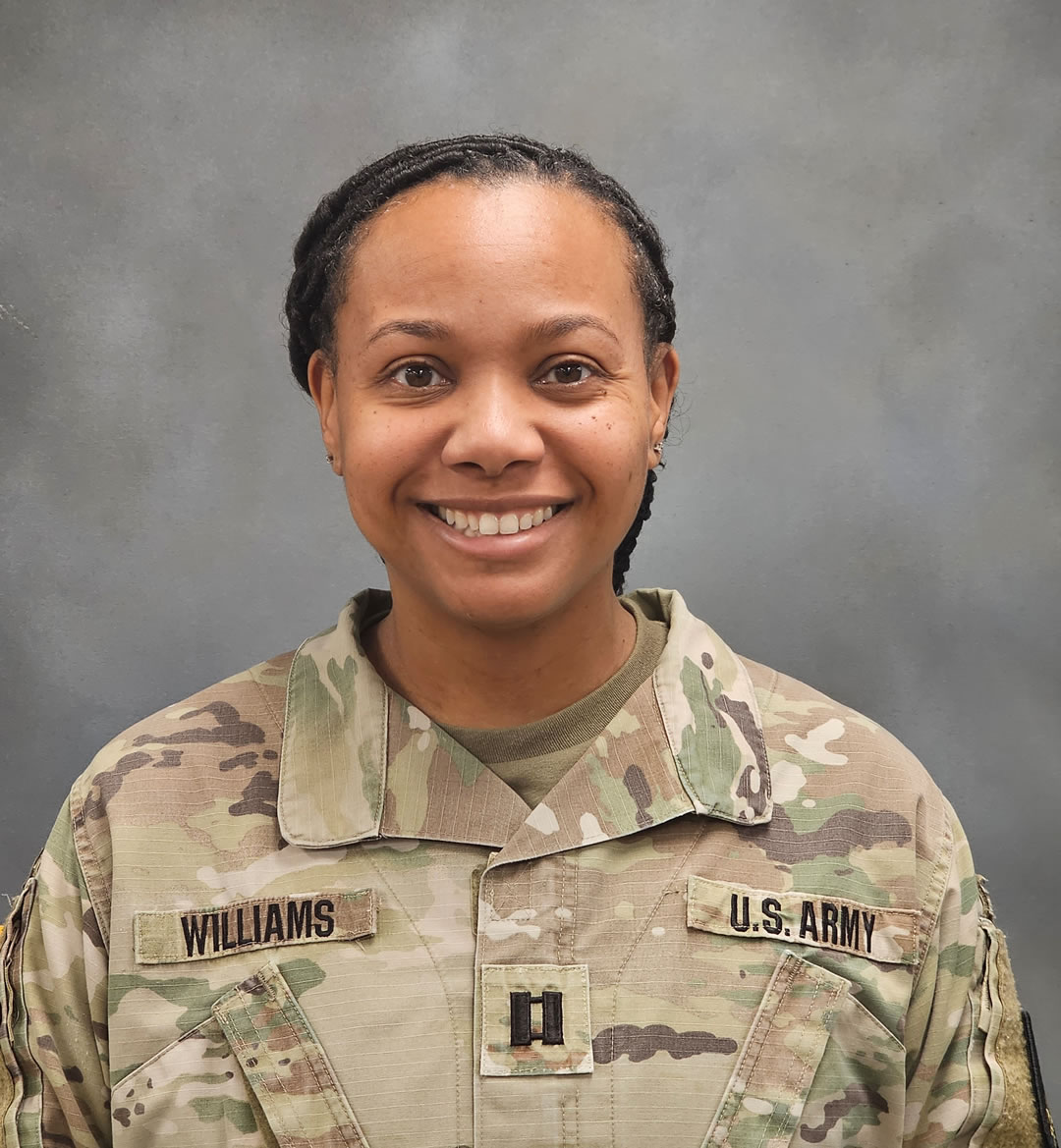 CPT Ashely Williams – Assistant Professor of Military Science