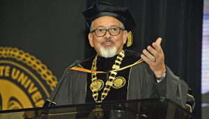 GSU President Rick Gallot