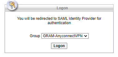 GSU VPN Access Image 1 - Logon window